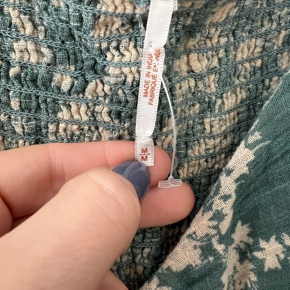 Free People 🐚 
Ellie Printed Maxi Dress - medium. New w/o tags - Picture 9 of 9